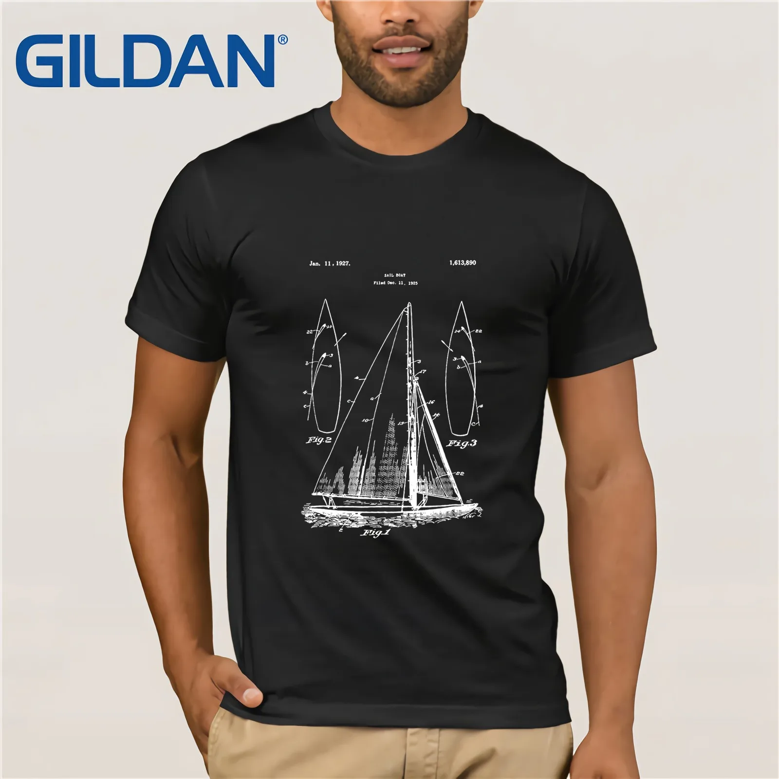 Парусник план дизайна футболка старой океан парусный спорт с лодкой 2020 летние