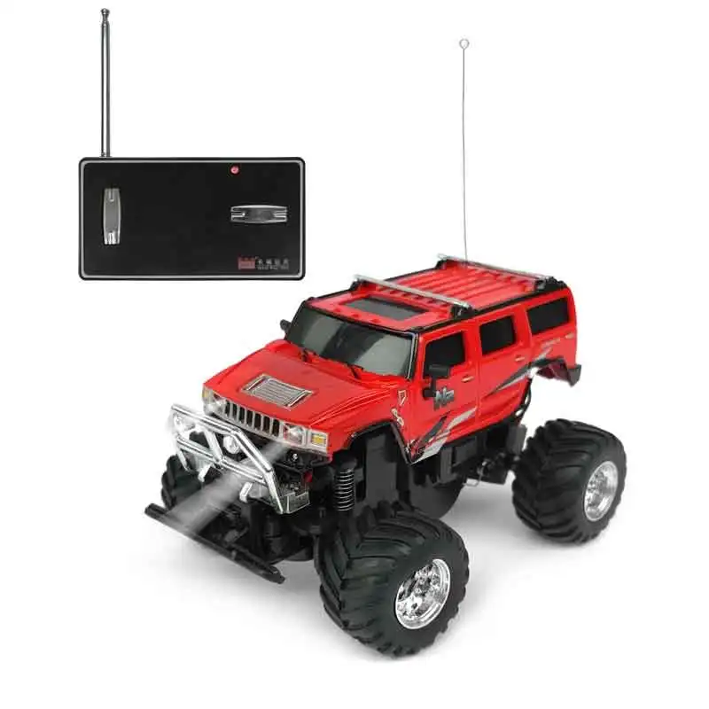 1pcs MINI RC Car 2207 Can Be Charged 1:58 Off-road Vehicle for Children RC Car High Speed Car LED Light Vehicles Gift Toy