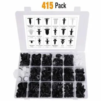 

415pcs Car Clips Auto Fastener Clip Mixed Car Body Push Retainer Rivet Bumper Clips Door Trim Retainer Fastener Kit
