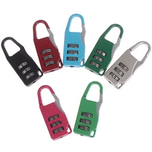 

1Pc Password Lock Password Combination Padlock Security Travel Safe Lock Zinc Alloy Suitcase Luggage Locker Bicycle Locks NEW