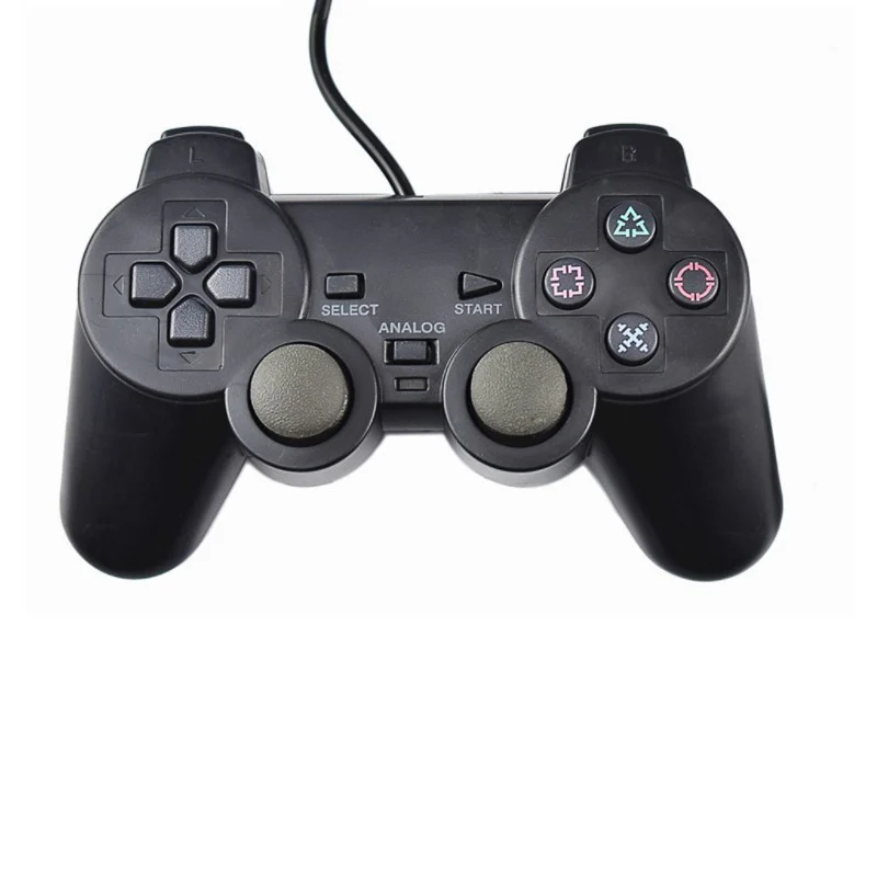 Проводной геймпад для PS2 контроллера P2 Dualshock игровой коврик джойстик для PS 2/P 2 консоли
