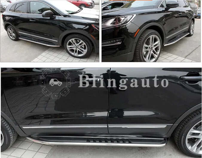 Подходит для Lincoln MKC- 2 шт. Левая Правая Беговая доска боковые шаги nerf бар автомобиля педаль боковой лестницы