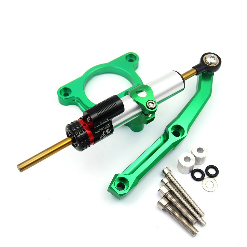 Combination B Для Kawasaki Z800 2013 CNC Алюминиевые Регулируемые мотоциклы рулевая стабилизация демпфер кронштейн комплект для крепления - Цвет: Combination B