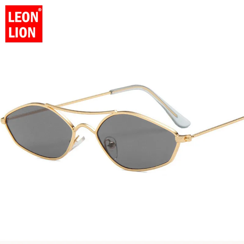 

LeonLion 2019 Small Vintage Sunglasses Women Retro Sunglasses For Women/Men Designer Sunglasses Women Mirror Oculos De Sol Gafas