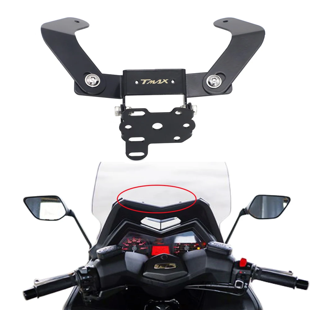 Windscren кронштейн для смартфона gps Держатель для YAMAHA TMAX 530 t-max 530 2012