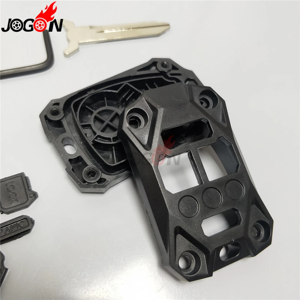 Красный, синий, черный для Jeep Wrangler JL Автомобильный Дистанционный корпус умного ключа защитные крышки крышка Замена аксессуары комплект