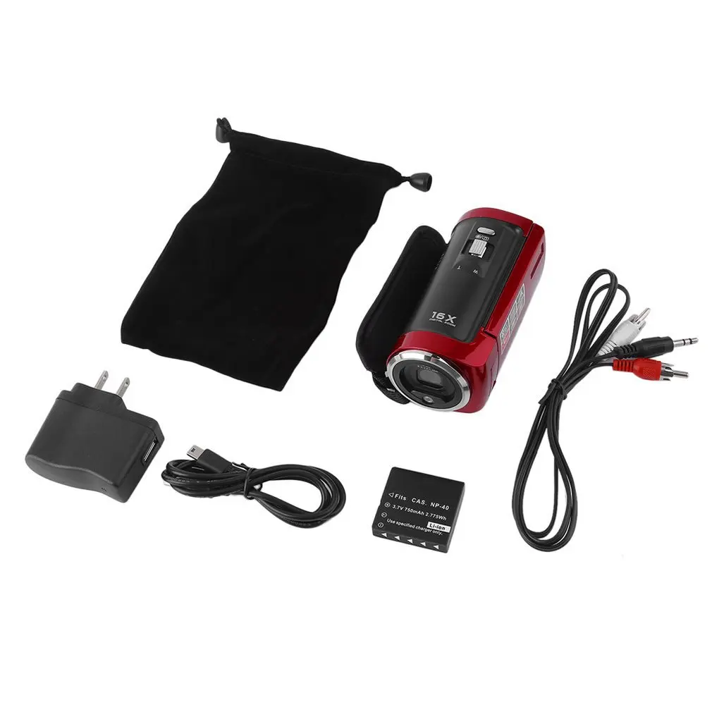 KG00l4 720P 16MP Цифровая видеокамера камера DV DVR 2,7 дюймов TFT lcd 16x ZOOM портативный цифровой видеорегистратор C6