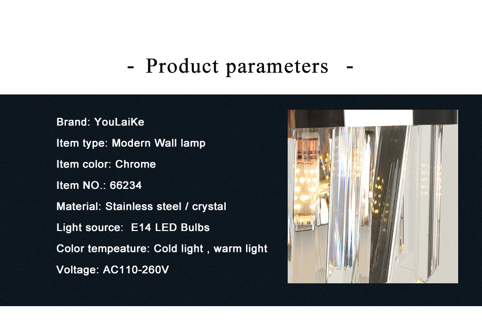 Современный светодиодный настенный светильник с кристаллами, высококачественные хромированные Настенные светильники для спальни, прикроватный светильник, светильник для лестницы