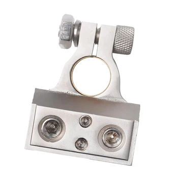 

Dual 1/0 & 8 Gauge Positive Negative Battery Terminal Clamp Connector