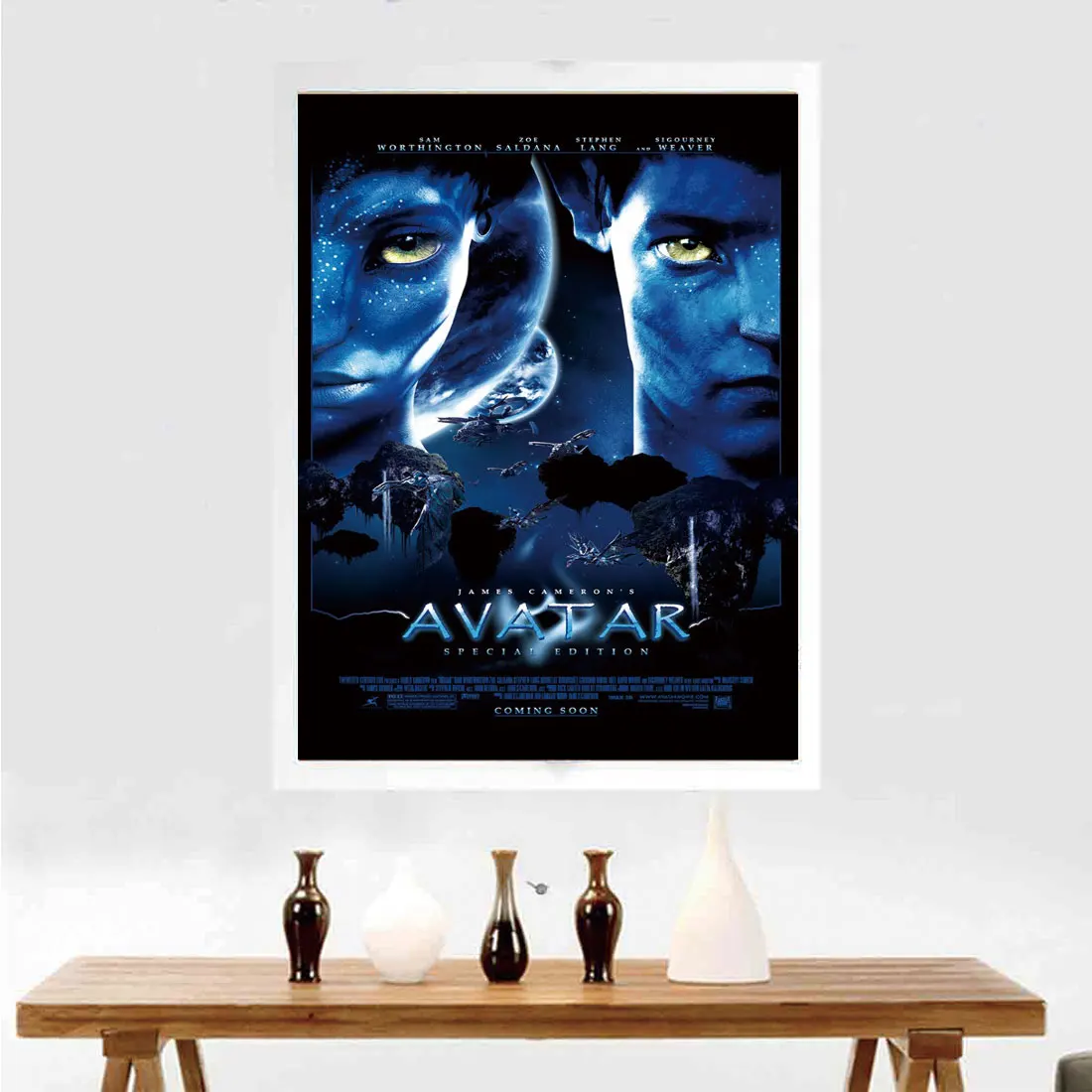 M030 Avatar Hot Movie Poster Sam Worthington Silk Art Wall Canvas Painting 12x18 24x36in Print Decoration Pictures | Дом и сад