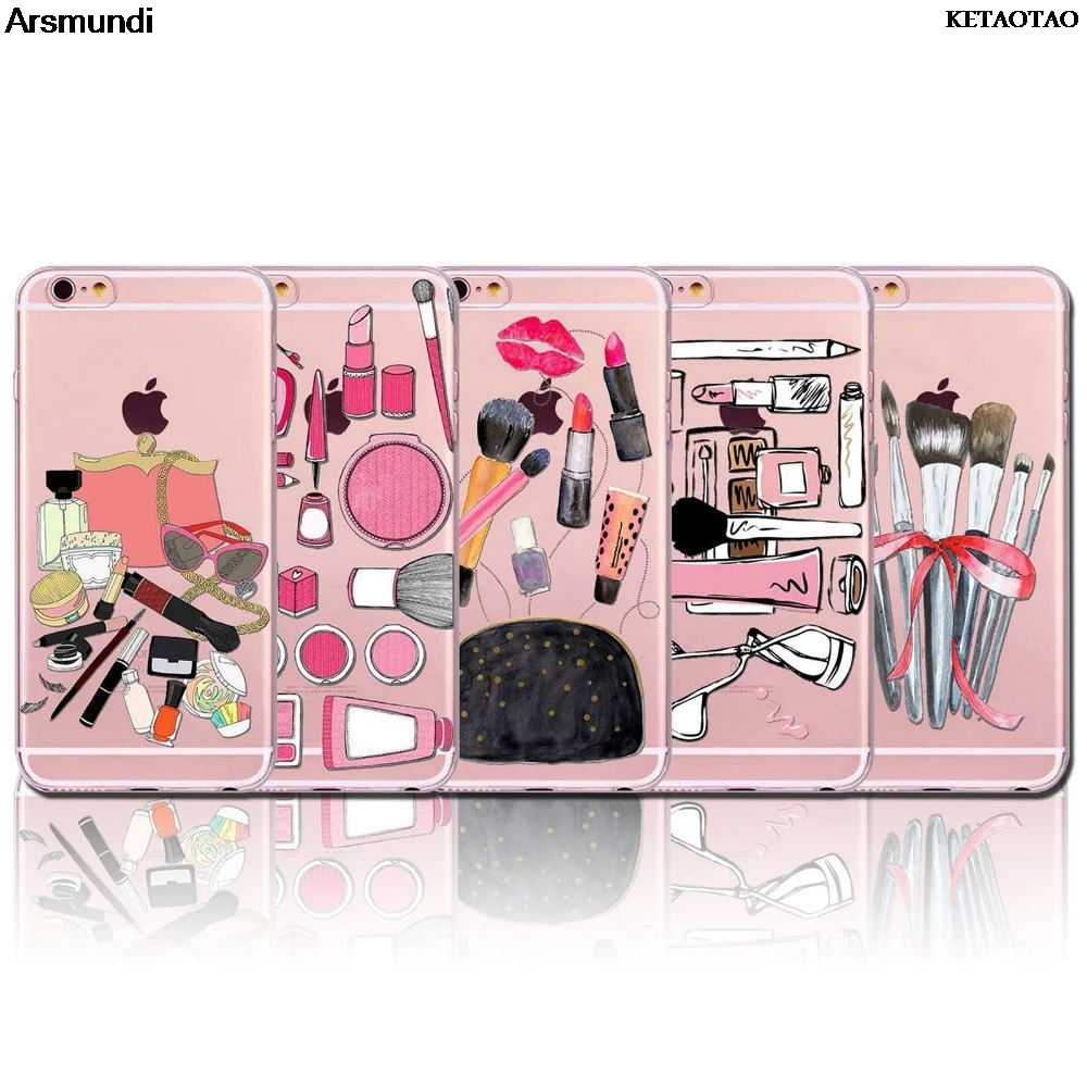 KETAOTAO 2018 new New Tricks Beauty Phone Cases for iPhone 4S 5C 5S 6 6S 7 8 Plus X Case Crystal Clear Soft TPU Cover |