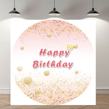 

Seekpro Photography Background star ins simplicity pink Happy birthday party baby shower Backdrop Photo Background Photocall