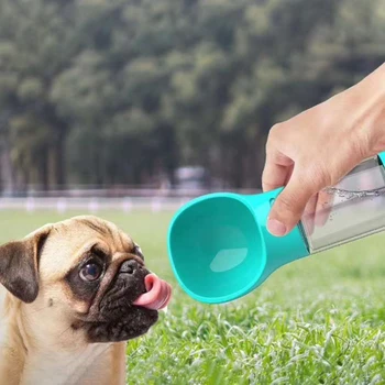 

Portable Water Bottle For Dogs Multifunction Dog Food Water Feeder Drinking Bowl Puppy Cat Water Dispenser Pet Products