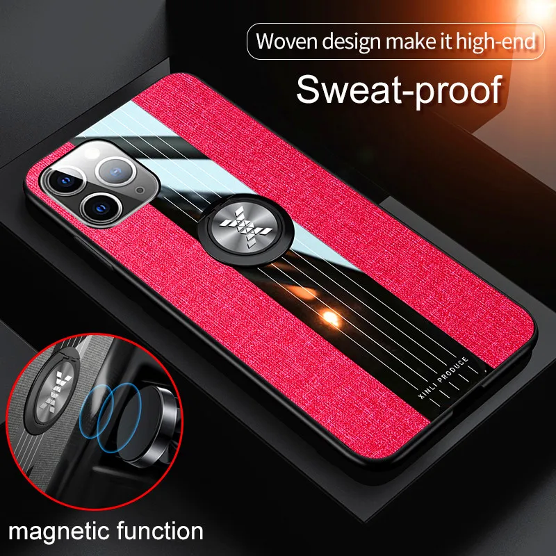Чехол EPENA для iphone 11 Pro MAX X XS XR автомобильный чехол с магнитным кольцом 8 7 6 6s Plus