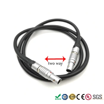 

Sound Devices Zaxcom Denecke BH-LL Two Way Timecode Cable, FGG 0B 305 5 pin to 5 pin Male Plug TC Cable for ARRI Camera