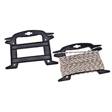 HiMISS линия намотки открытый Паракорд линия намотки веревка сосуд кронштейн обмотки оси пластик черный