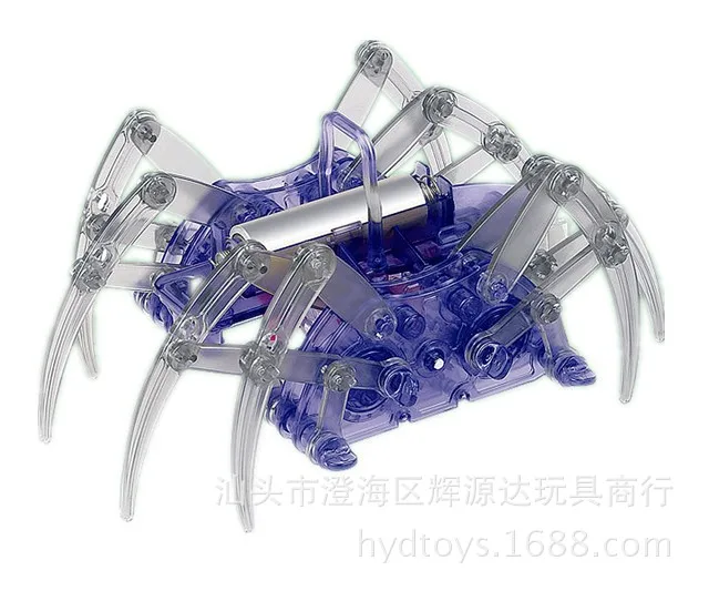 Children'S Educational Toy Electric Spider Mechanical Robot DIY Science And Technology Small Production Experimental Educational