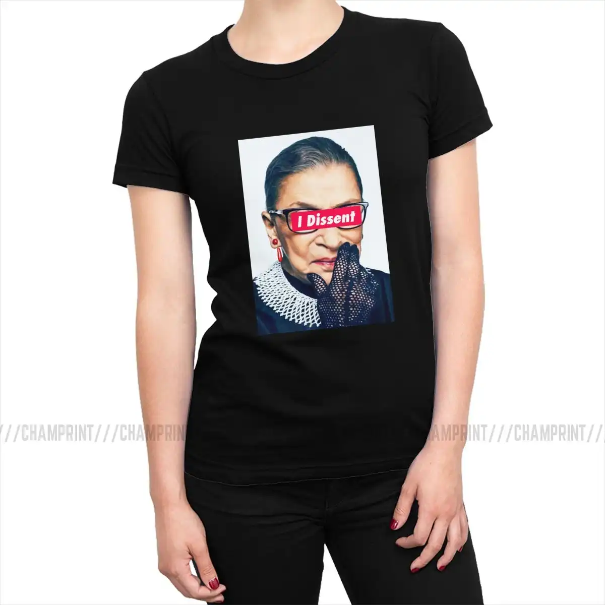 RBG Notorious Ruth Bader Ginsburg Tshirt for Women I Dissent Womens T Shirts