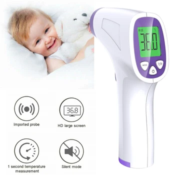 

Non-contact Forehead Infrared Thermometer Handheld Accurate Digital Thermometers for Baby Kid Adult TSH Shop