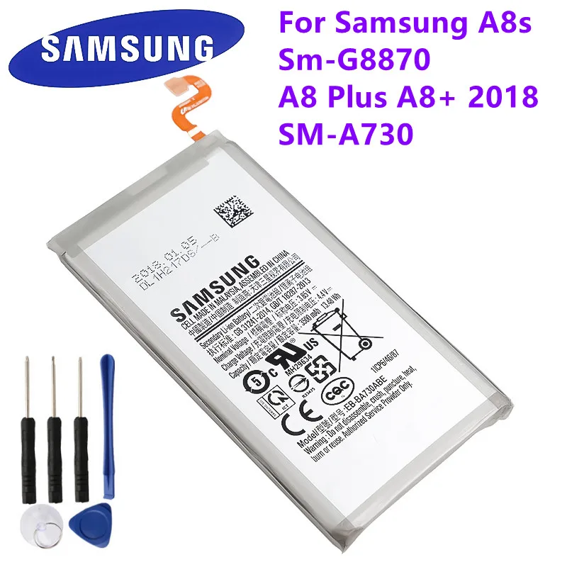 Original Samsung Galaxy A8 Plus A8+ 2018 Sm-a730 A730f A730ds Phone ...