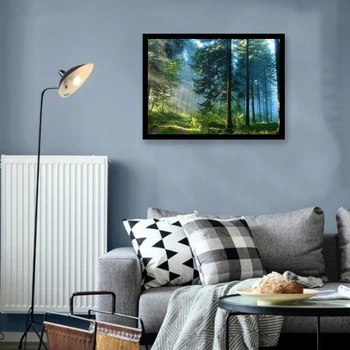 

DIY Diamond Painting Landscape Full Drill Square Diamond Embroidery Forest Cross Stitch Decor Home of Rhinestones