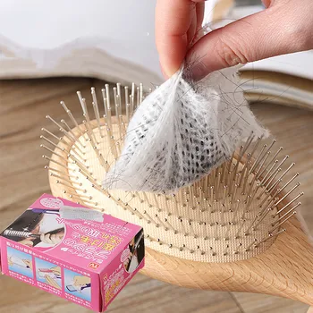 

Cleaning Net for Hair Brush Comb Airbag Pet Comb Brush Cleaning Sheet Pad Comb Protection Net Portable Comb Paper