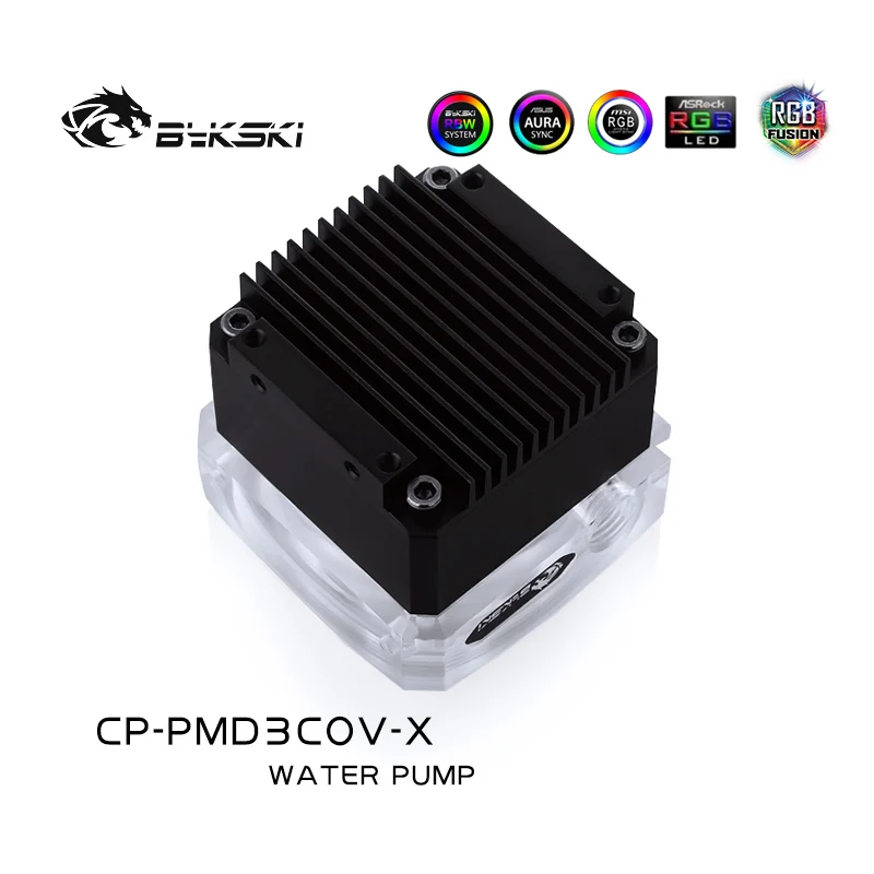 Bykski Cp-pmd3cov-x Ddc Bomba Dc12v 15w Alto-elevador Metros 600l h Maxmum Velocidade Máxima 5000rpm Rgb A-rgb pc de Refrigeração de Água - Imagem 4