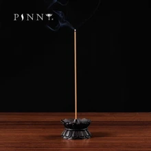 PINNY высокое качество лотос с деревянной лестницей ладан горелки сандаловое дерево, будда ладан держатель украшения дома палка курильница комната медитации