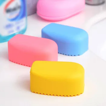 

Candy Color Silicone Mini Washboard 1pc Laundry Wash Board Handheld Scrubbing Brush Non-slip Small Washboards
