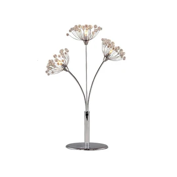 

Crystal chrome cordless crystal chandelier table lamp lighting fixture