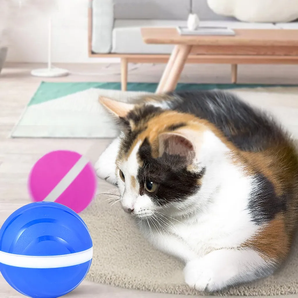 Cat Ball LED Wicked Ball New Design Pet Dog Cat Toys Interactive Toy Electric Funny Toy Keep Your Pet Busy Toys*888