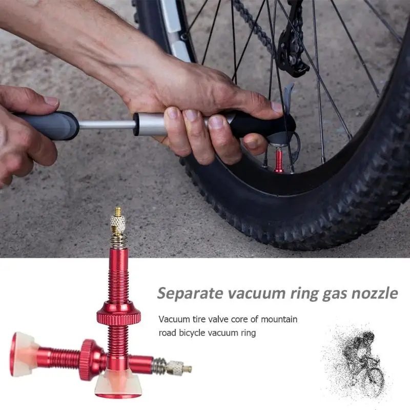 Алюминиевый сплав велосипедный клапан экологически чистый прочный MTB велосипед сопло Presta клапан ядро долговечная шина шины воздуха