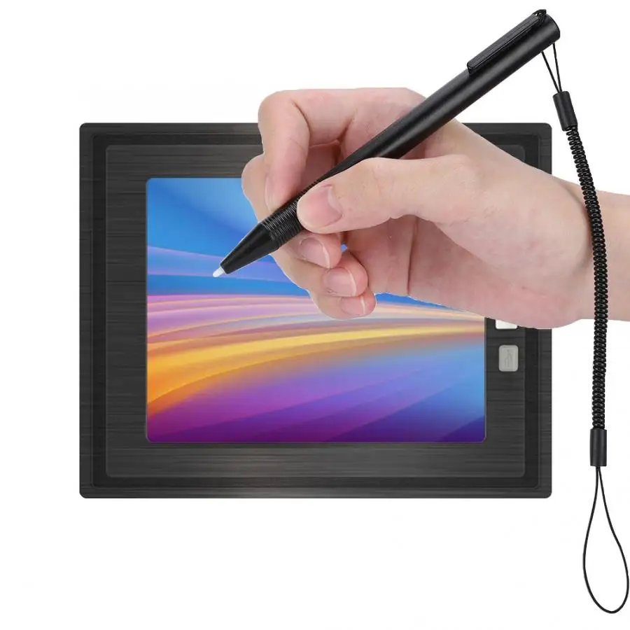 

Resistive Touch Screen Stylus Pen High Sensitivit Anti-scratch Touch Pen With Spring Rope for Mobile Phones Tablet MP4 MP5
