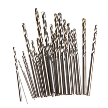 New 28Pcs Micro HSS Twist Drill Bits Set Metric Sizes 0.3-3.0mm For PCB Crafts
