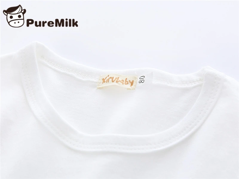 PureMilk Одежда для новорожденных мальчиков футболка с принтом лошади и синие штаны, комплект из 2 предметов, повседневная одежда комплект одежды для маленьких девочек