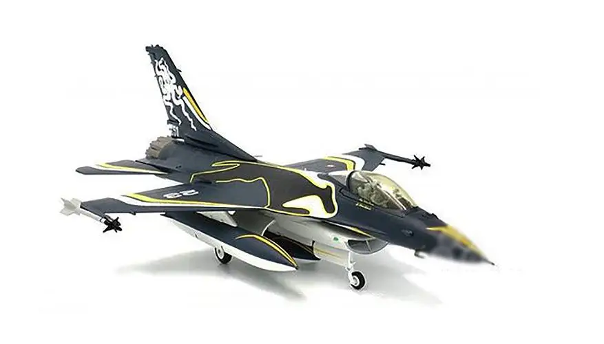 JC Крылья Италия F-16A 90s для юбилея и 1/72 самолетов литья под давлением модель