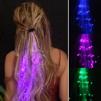 

2pcs Colorful Luminous Dice Christmas Party Luminous Dice LED Lights Flash Hairpin