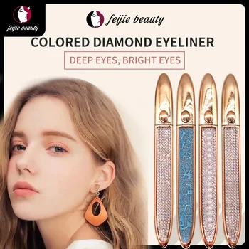 

New Magic Eyeliner Pen Glue-free Magnetic-free for False Eyelashes Waterproof No Blooming Eye Liner Pencil Cosmetic Tools