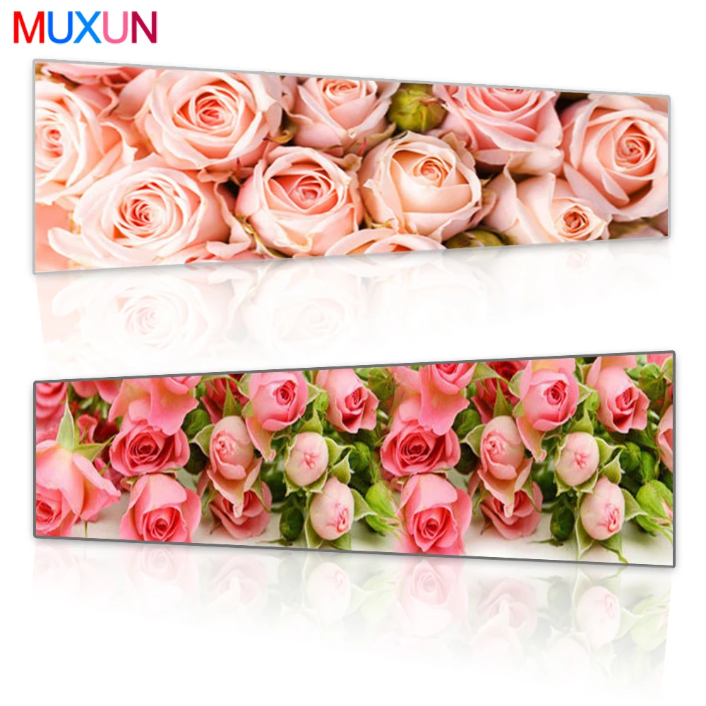 

Muxun Full Square/Round Drill Diy Diamond Painting Flower Landscape 3D Diamond Embroidery Cross Stitch Home Decor Handmake Sp247
