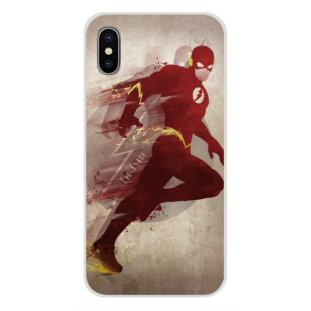 images 4 Чехлы для мобильных телефонов Apple iPhone X XR XS 11Pro MAX 4S 5S 5C SE 6S 7 8 Plus ipod touch 5 6 Ah41 Flash speed Hero Illust - Цвет: images 4