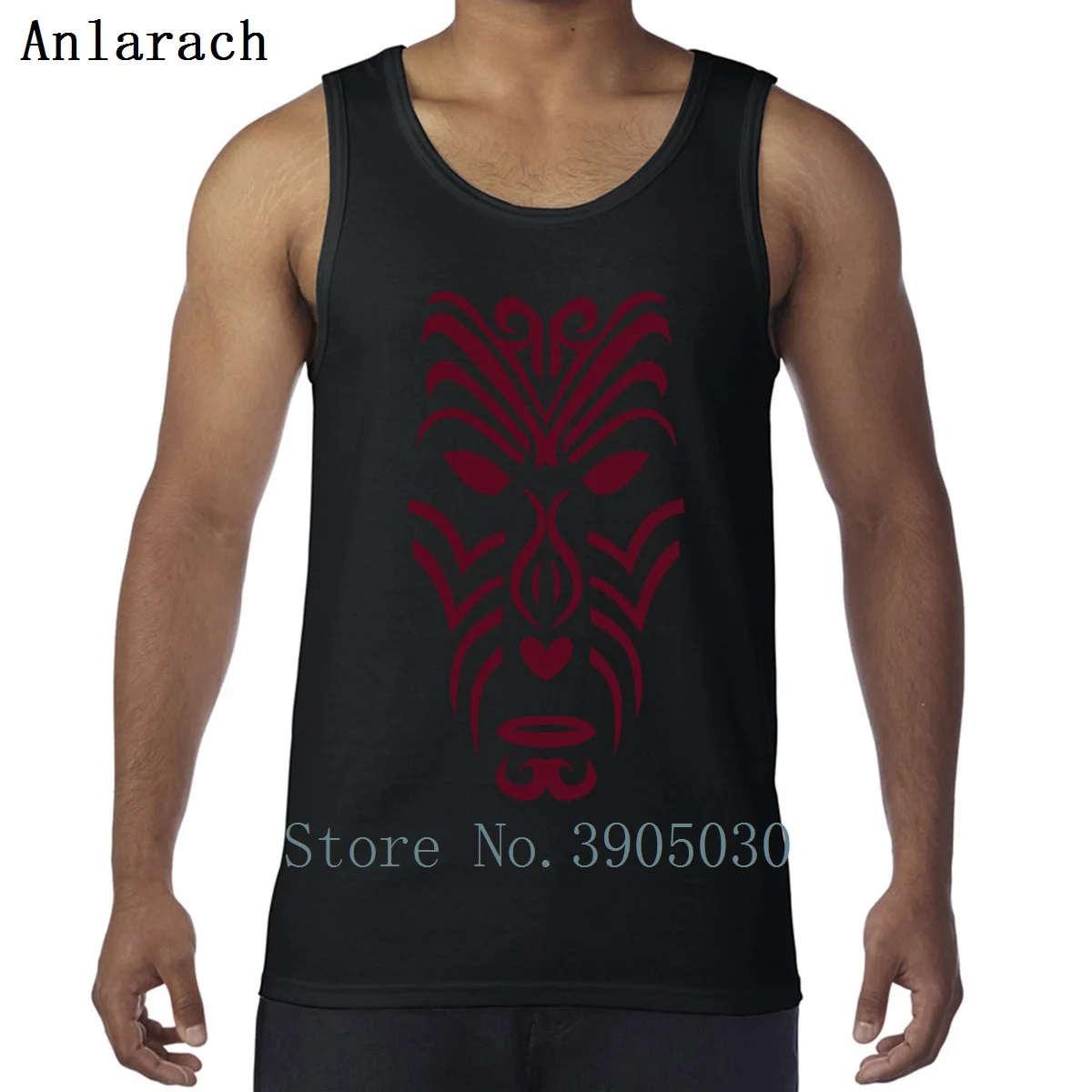 

Maori Tribal Tattoo Mask Vest Big Sizes Singlets Customized Casual Tank Top For Men Family High Quality Summer Style