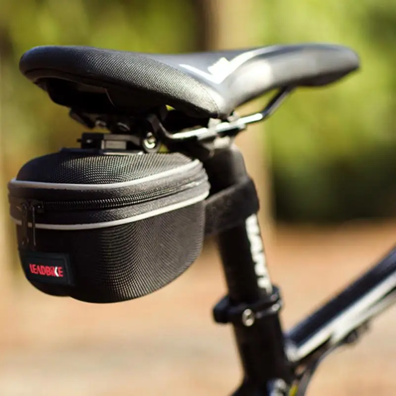 Велосипедная седельная сумка MTB для горного велосипеда, велосипедная Водонепроницаемая седельная сумка, задняя посылка, Черная Новинка