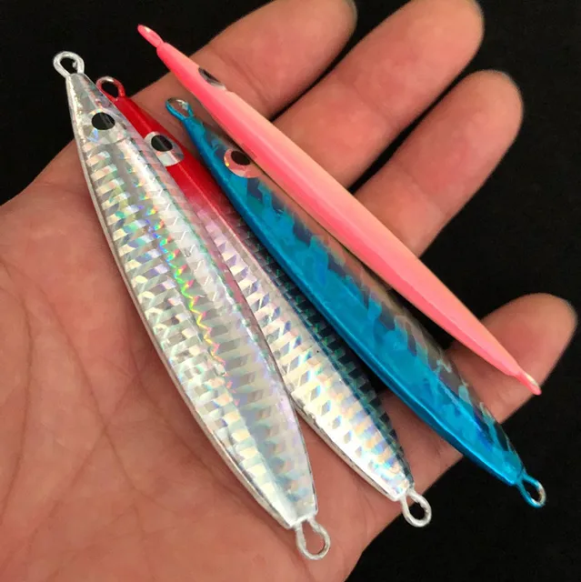 Gancio Di Piume Sgombro Pesca Esca Di Mare Esche Da Pesca - Foto 11