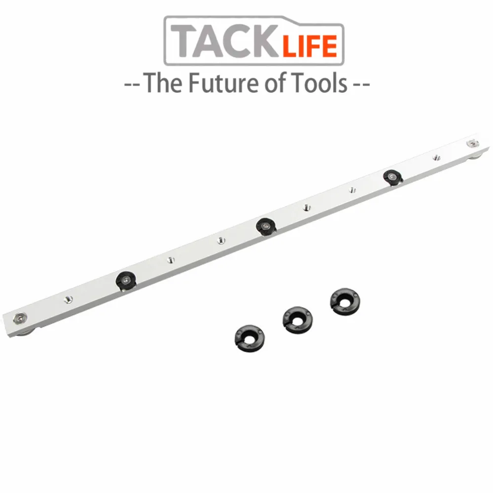 

Silver Metal Pusher Hardware T Slot Slider T Tracks Durable Woodworking Beveled Track Miter Tool Bar Limit Chute Portable