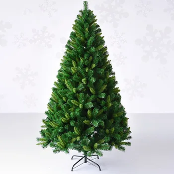 

120/150 cm Encryption Artificial Mixed Leaves Christmas Tree PVC Tree Decoration Room Christmas Decoration Home Decor Craft