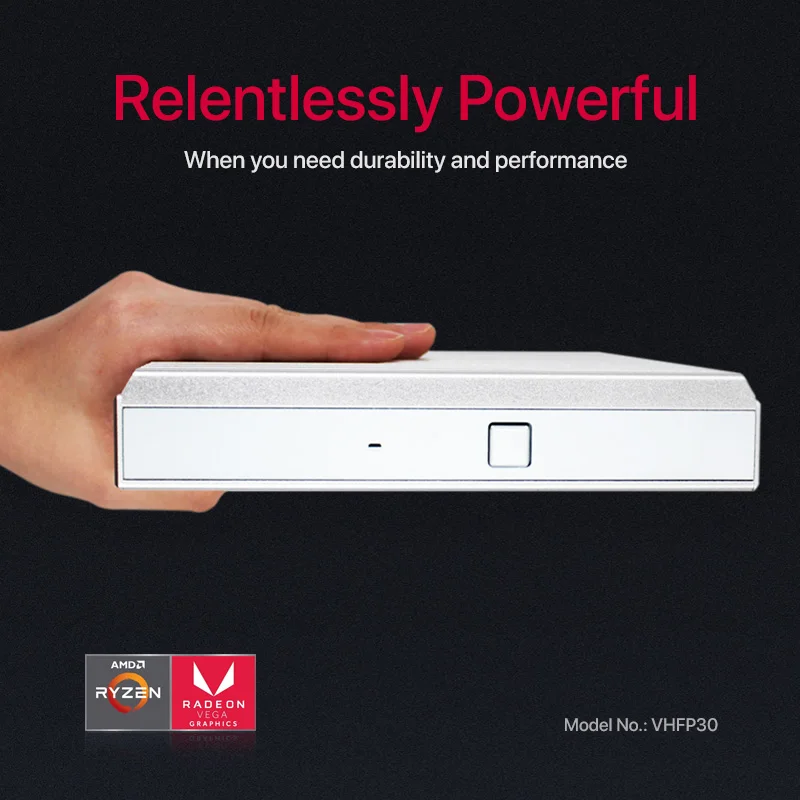 

Fanless Mini PC AMD Quad Core Windows 10 2*LAN 6*USB HDMI