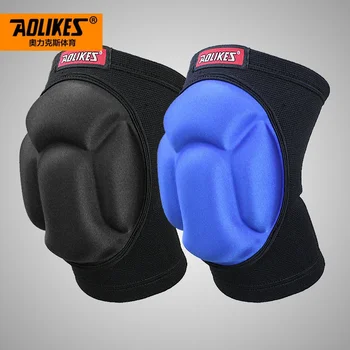 

Aolikes Aolikes Anti-collision Knee Support Neoprene Guard Protect Gear Basketball Shockproof Sponge Pad Brace Guard Knee Pads