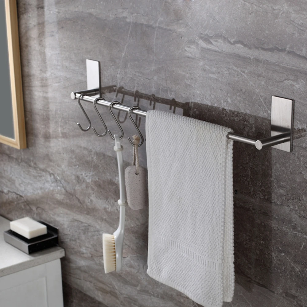 kitchen Towel Rack Towel Shelf Stainless Steel Towel Bar Hanger Storage Organizer Stainless Steel Wall Mount Bathroom Towel Bar kitchen Towel Rack Towel Shelf Stainless Steel Towel Bar Hanger Storage Organizer Stainless Steel Wall Mount Bathroom Towel Bar