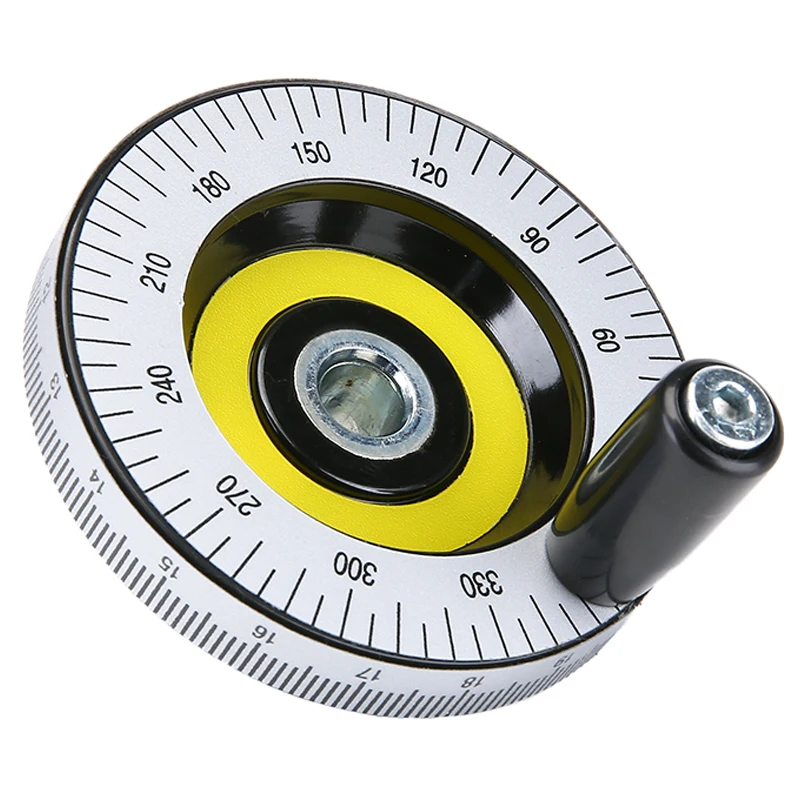 

80mm Solid Bakelite Spoked Hand Wheel Scale Handwheel Milling Machine Accessories