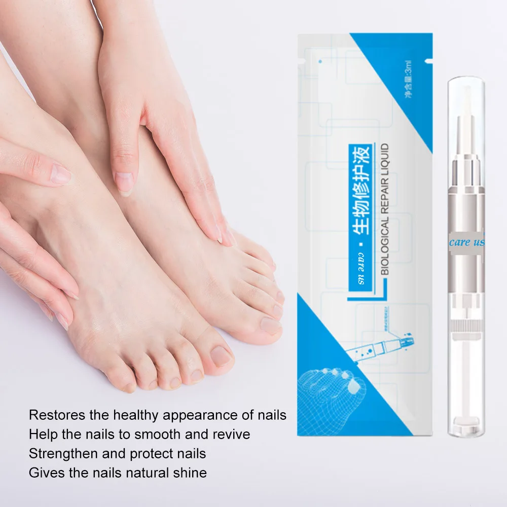 Nail Fungus Treatment Brush Foot Care Tools Toenail Antifungal Care Fungal Nail Liquid Anti-Fungus Nail Treatment Pen